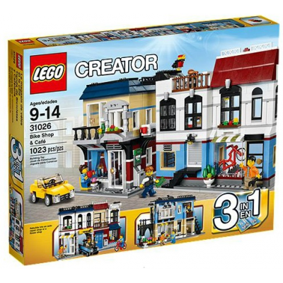 LEGO CREATOR Le magasin de vélo et le café 2014